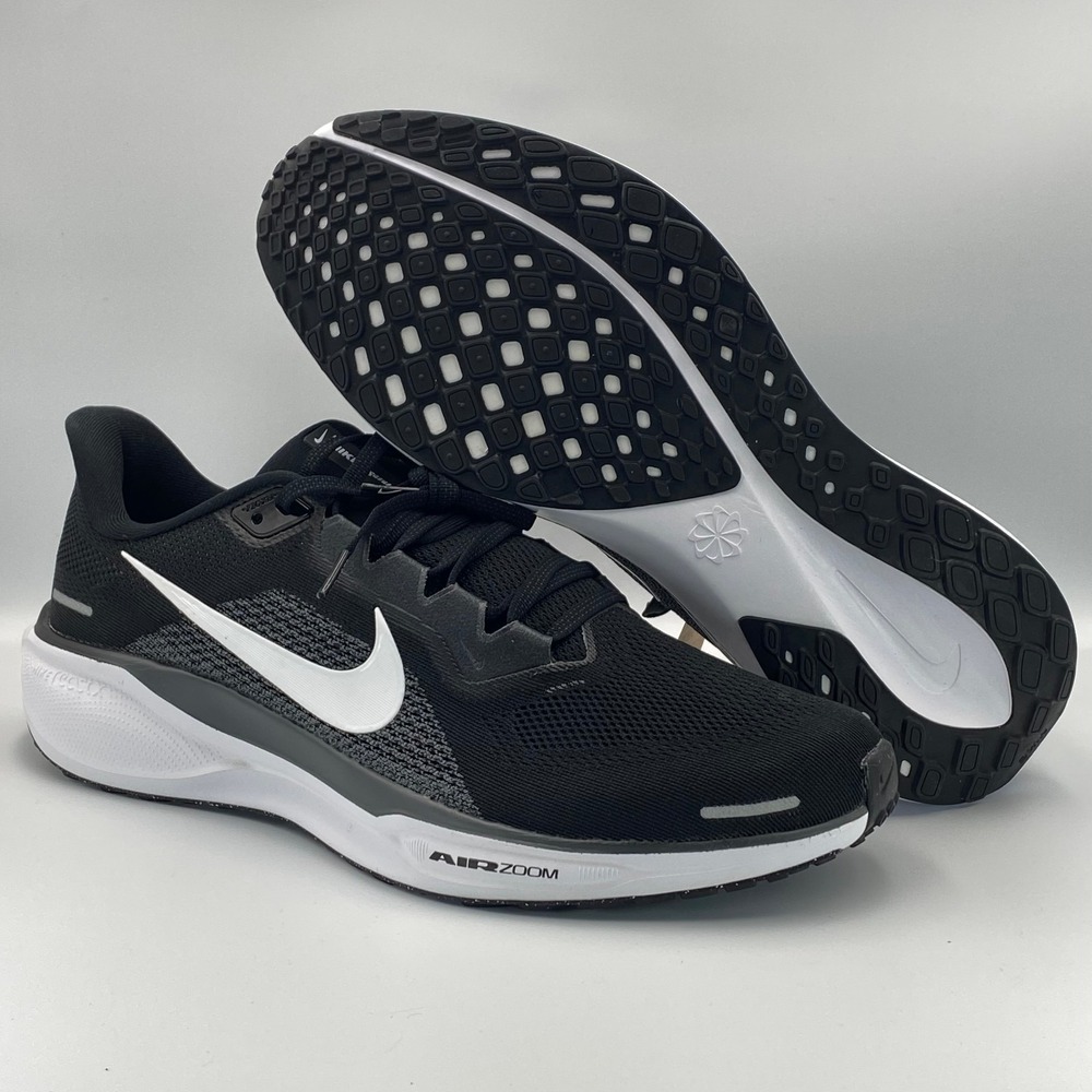 Nike Air Zoom Pegasus 41 Men's 13 Shoes Black White Running Athletic FD2722-002